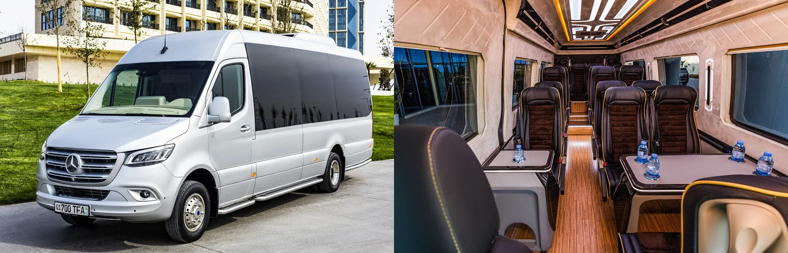 Mercedes-Benz minibus, 16 seats