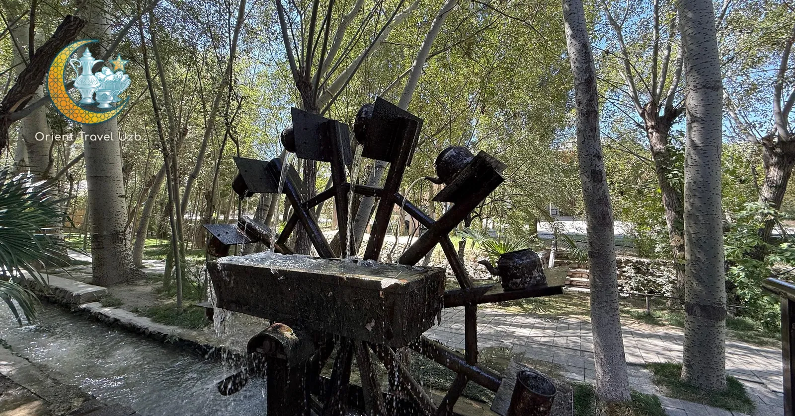 The water wheel and the river