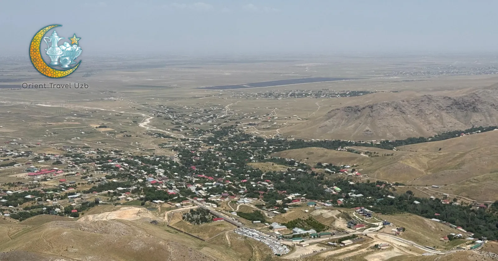 The hilltop mosque and the view