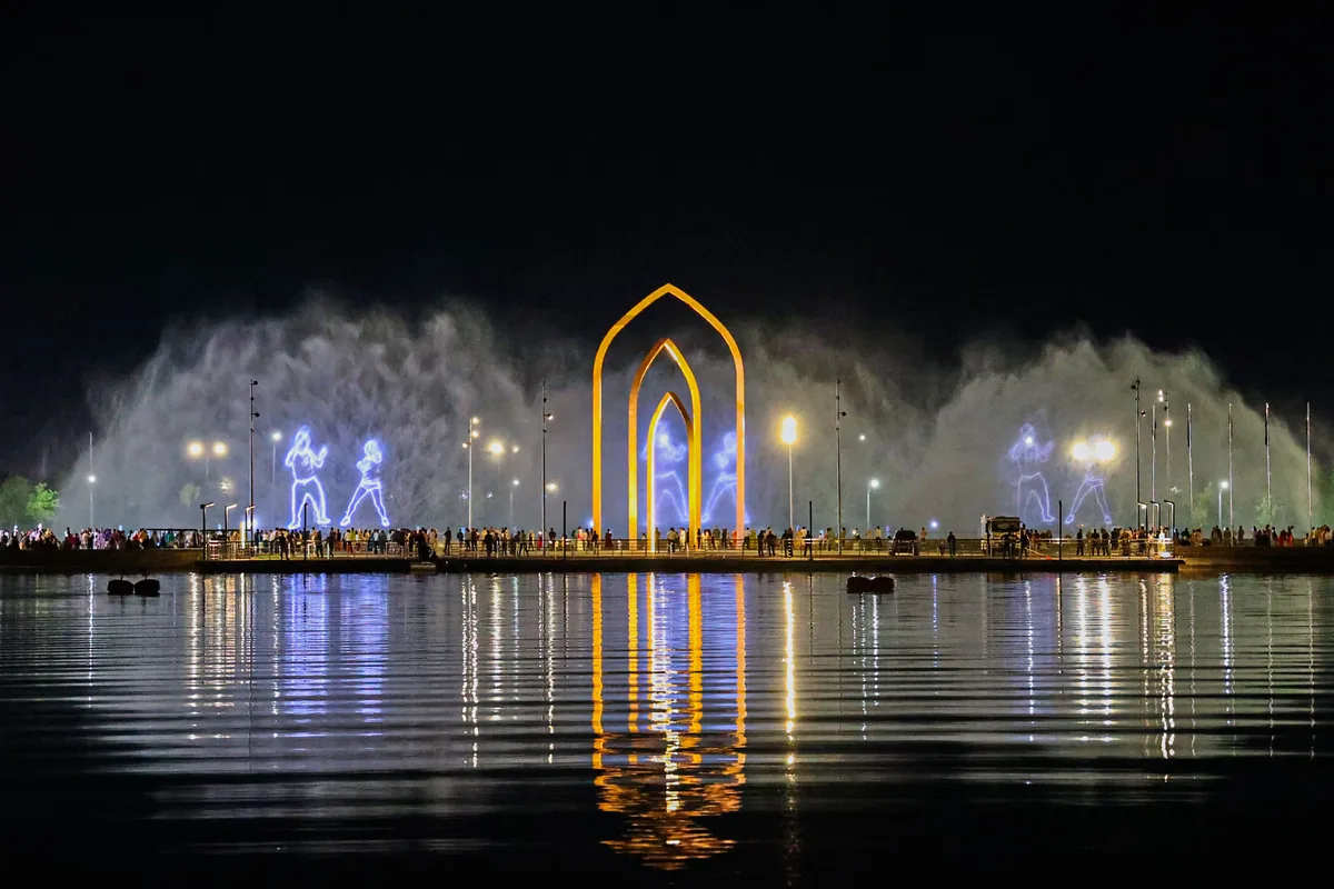 Musical fountain